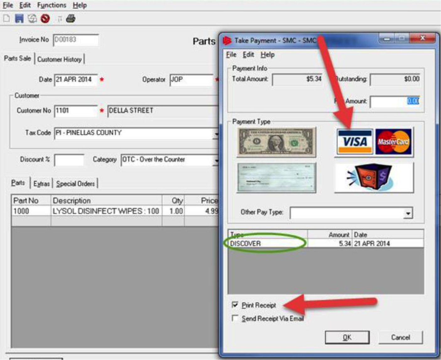 how to print multiple copies of payment receipts copies of receipts