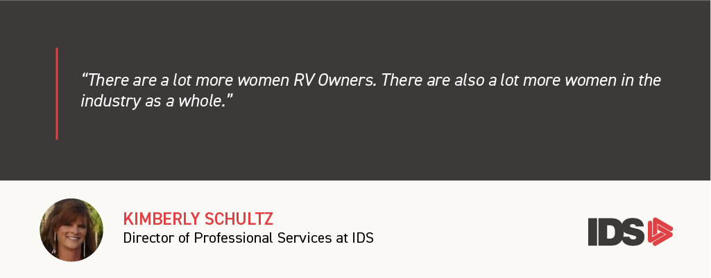 IDS Kimberly Schultz Women in RV Industry