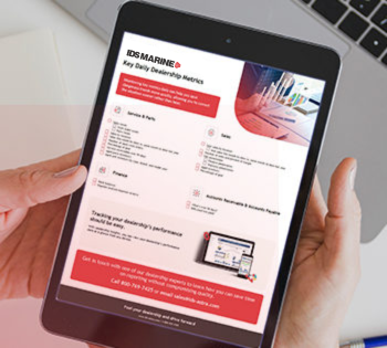 ids daily marine dealership management metrics cheat sheet